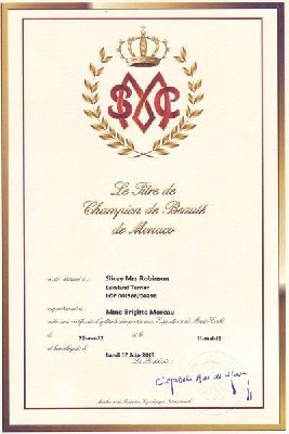 Du hameau de mai - CHAMPIONNE DE MONACO